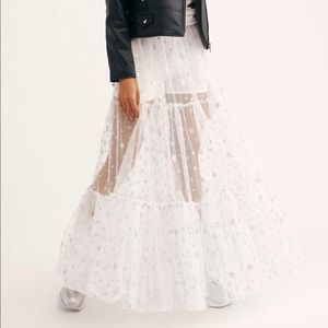 NWOT Free People New Way to Shine Skirt